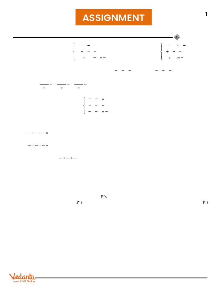 Math Problems and Solutions Assignment | PDF | Numbers | Equations