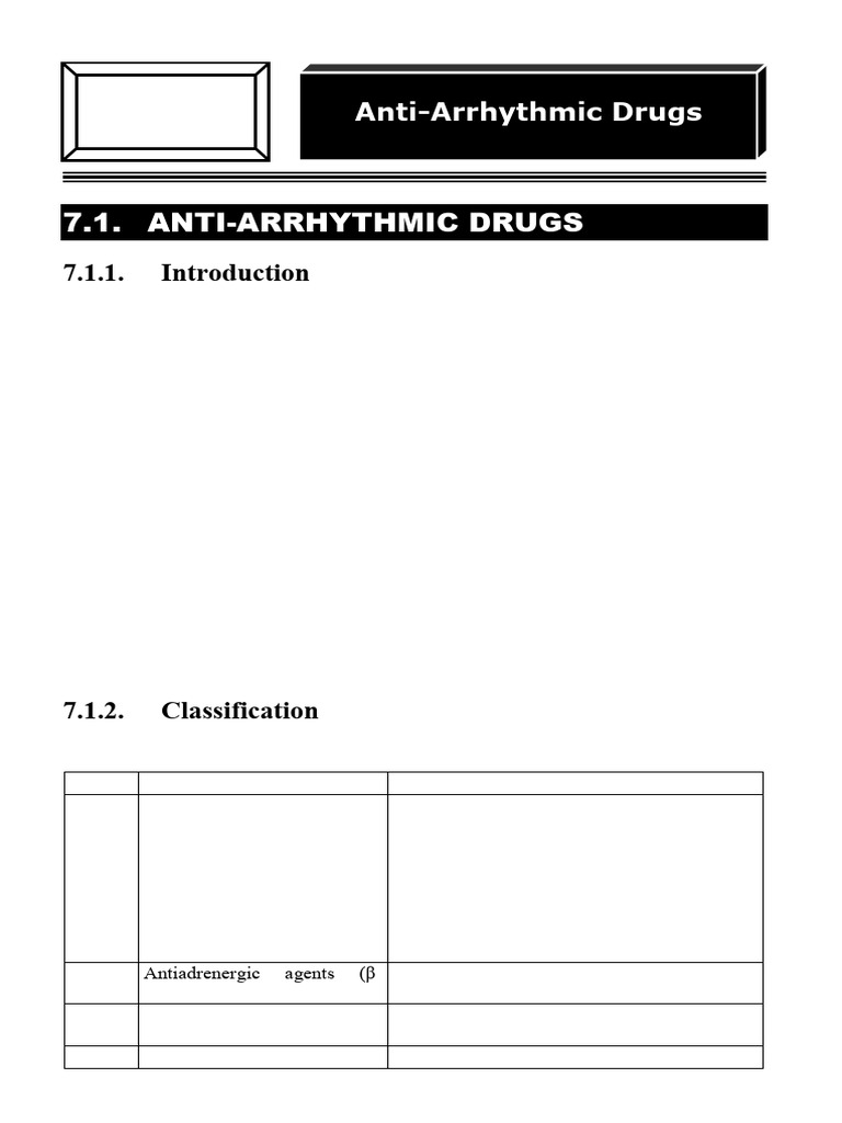 Arrhythmia notes | PDF | Action Potential | Heart