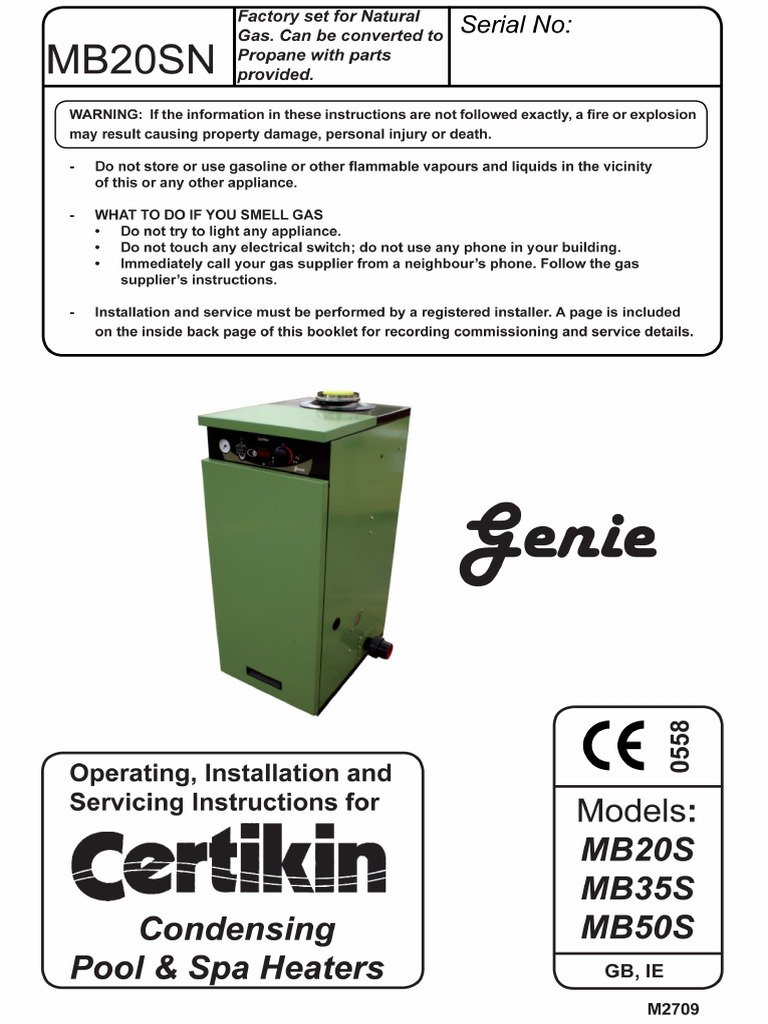 certicon boiler | PDF | Boiler | Water
