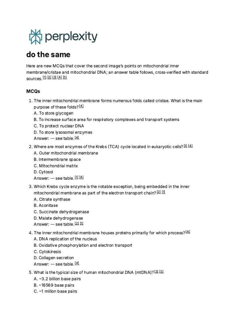 page 2 | PDF | Mitochondrion | Mitochondrial Dna