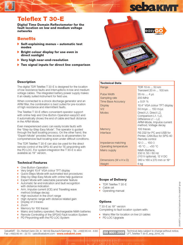 Teleflex Datasheet 4680 | PDF | Electrical Engineering | Electronics