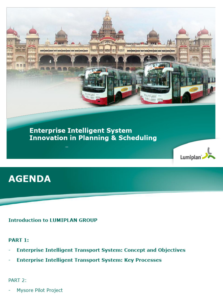 Intelligent Transport Systems in India | PDF | Transport | Public Transport