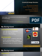 Jonathan Bates Design Portfolio - Web Content - Revised 2009