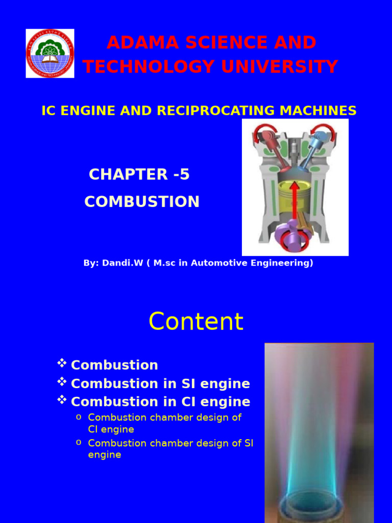 Combustion in SI and CI Engines Explained | PDF | Combustion | Diesel ...