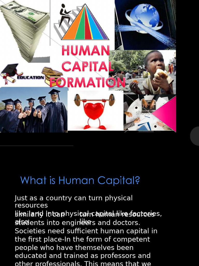 Human Capital Formation in India | PDF | Cost Of Living | Human ...
