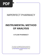 Notes on Imperfect Pharmacy IN | PDF