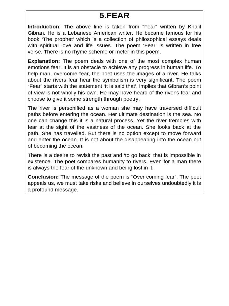 Understanding Khalil Gibran's 