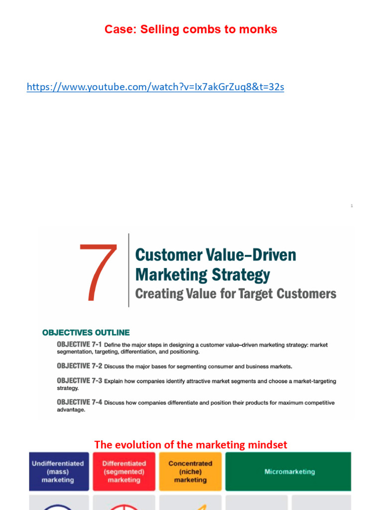 Chapter STDP_Marketing Mix_Principles of Marketing_2025!16!9 | PDF ...