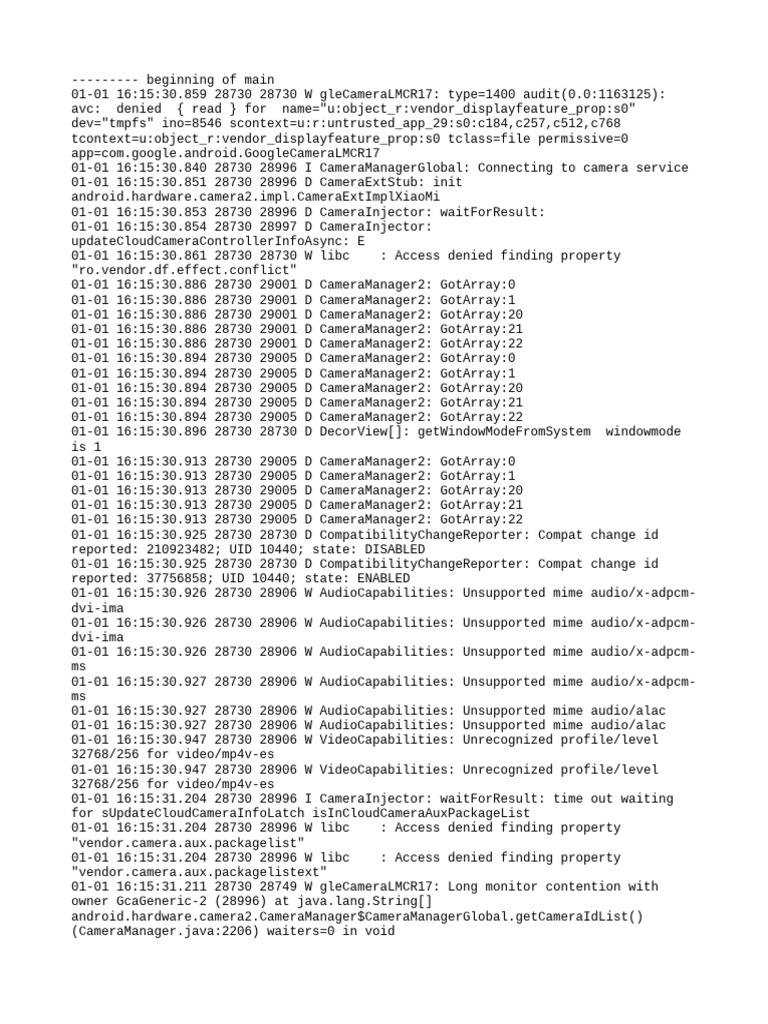 Log Cat 1767280530636 | PDF | Computer Programming | Computing