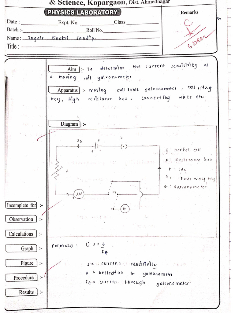 Physics Practical | PDF