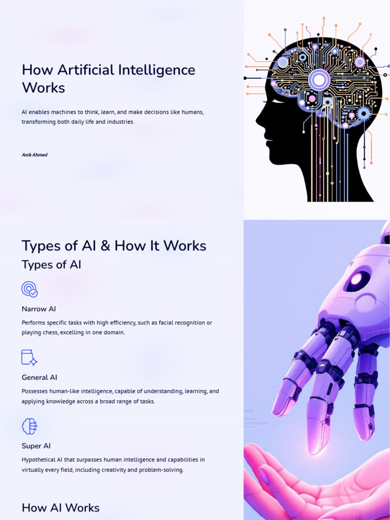 Understanding How AI Works and Its Impact | PDF
