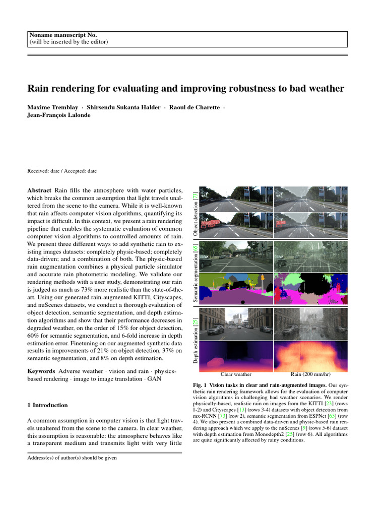 2009.03683v1 | PDF | Rendering (Computer Graphics) | Image Segmentation