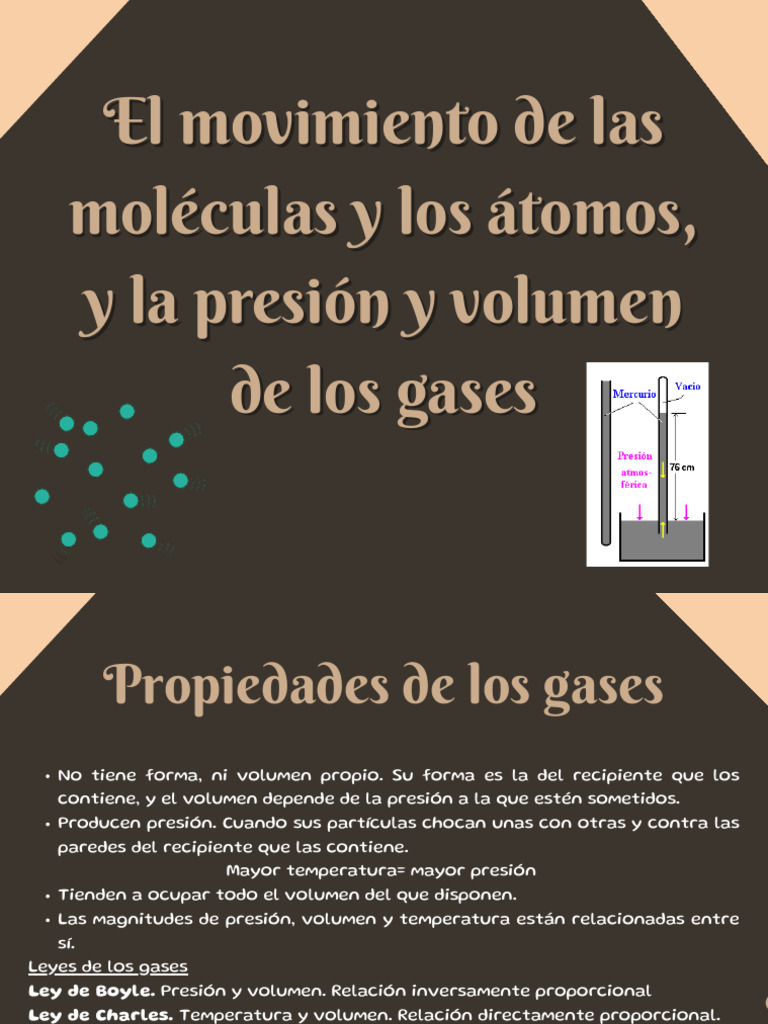 Propiedades y leyes de los gases | PDF | Gases | Presión