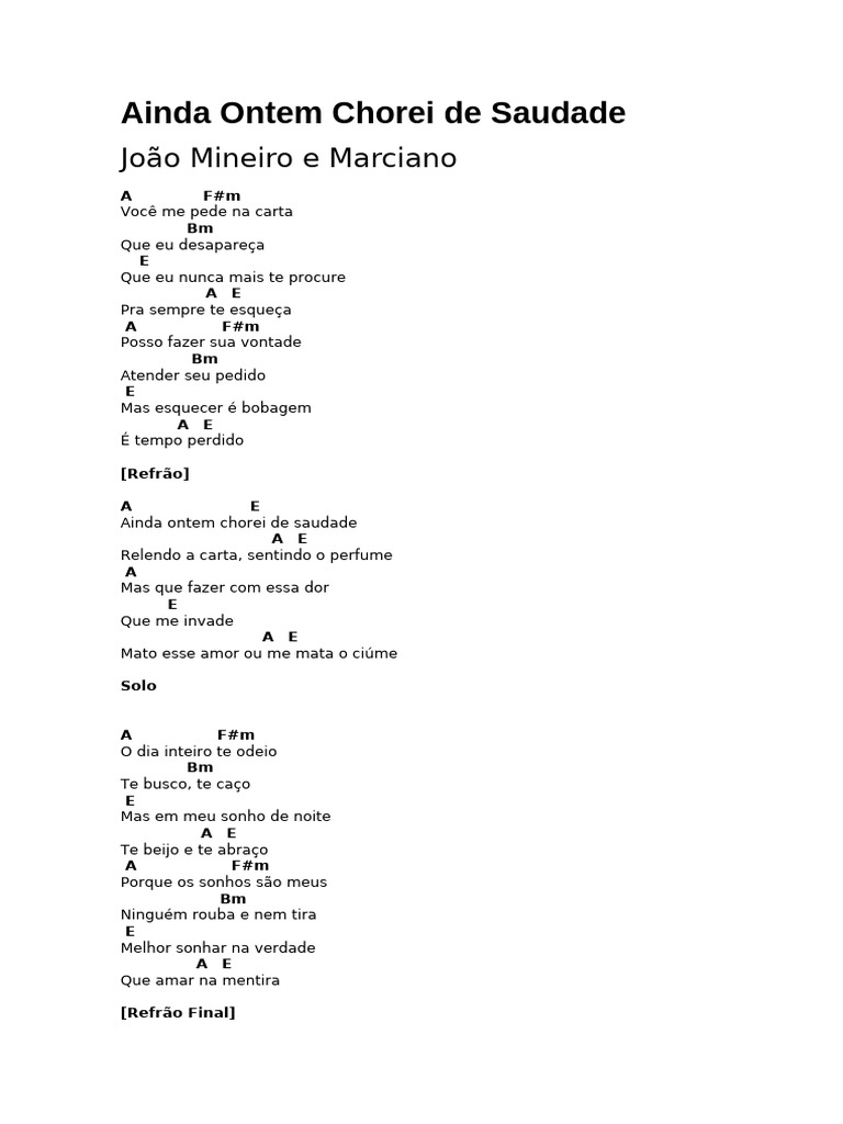 Letra de 