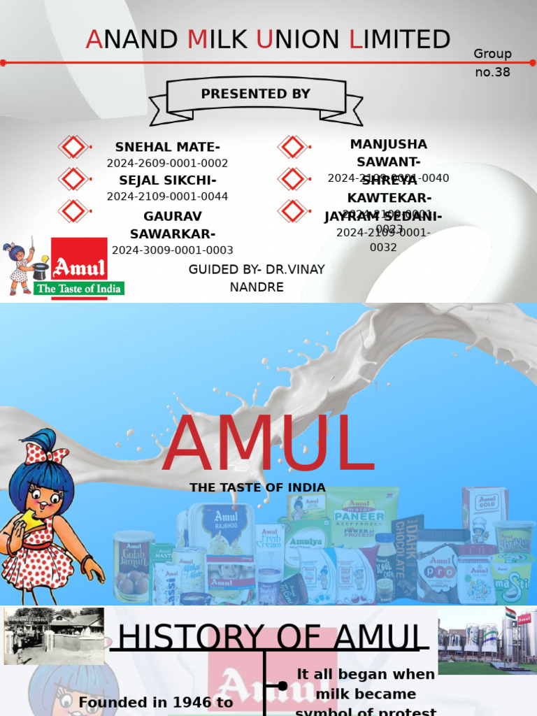 Amul: India's Dairy Revolution History | PDF | Economies