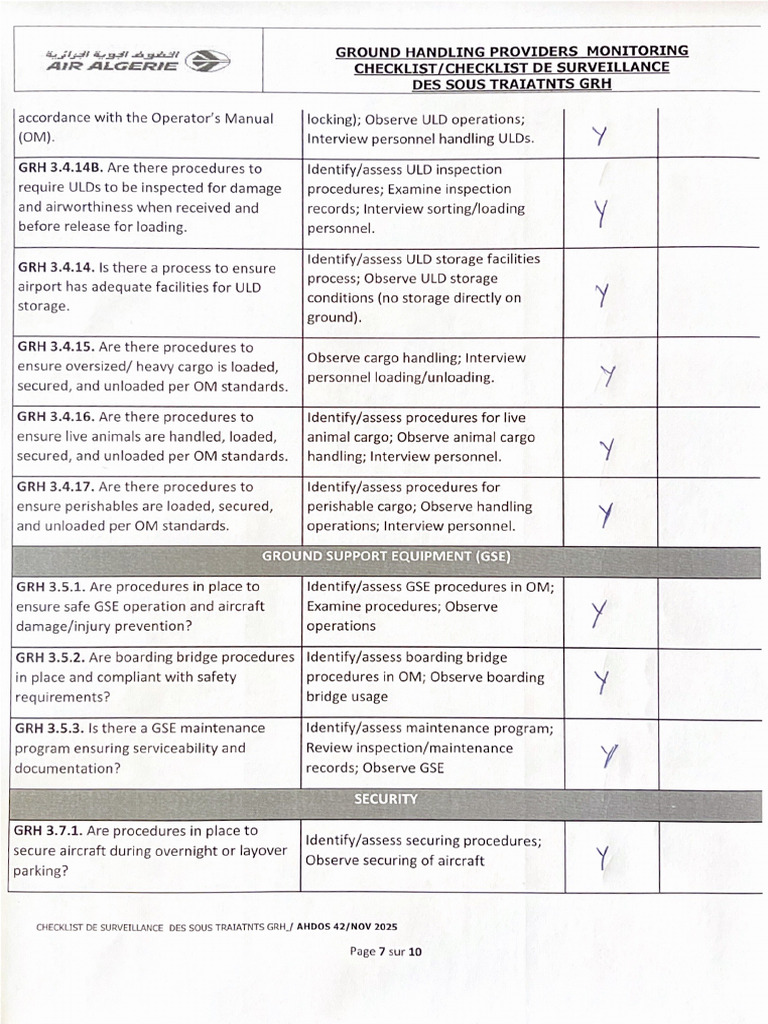 Checklist de Surveillance (2) by IScanner | PDF
