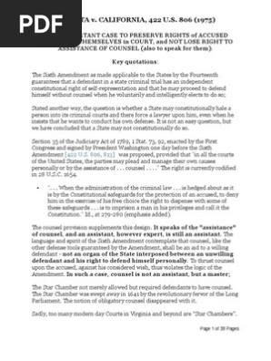 Faretta v California