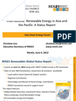 Christine Lins - Renewable Energy in Asia and the Pacific a Status Report