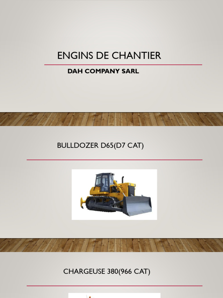 Engins de Chantier DC | PDF