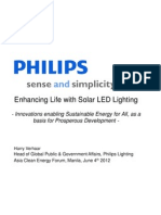 Harry Verhaar - Enhancing Life With Solar LED Lighting