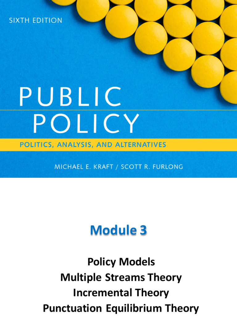 Policy Models and Analysis 4 | PDF | Policy Analysis | Policy