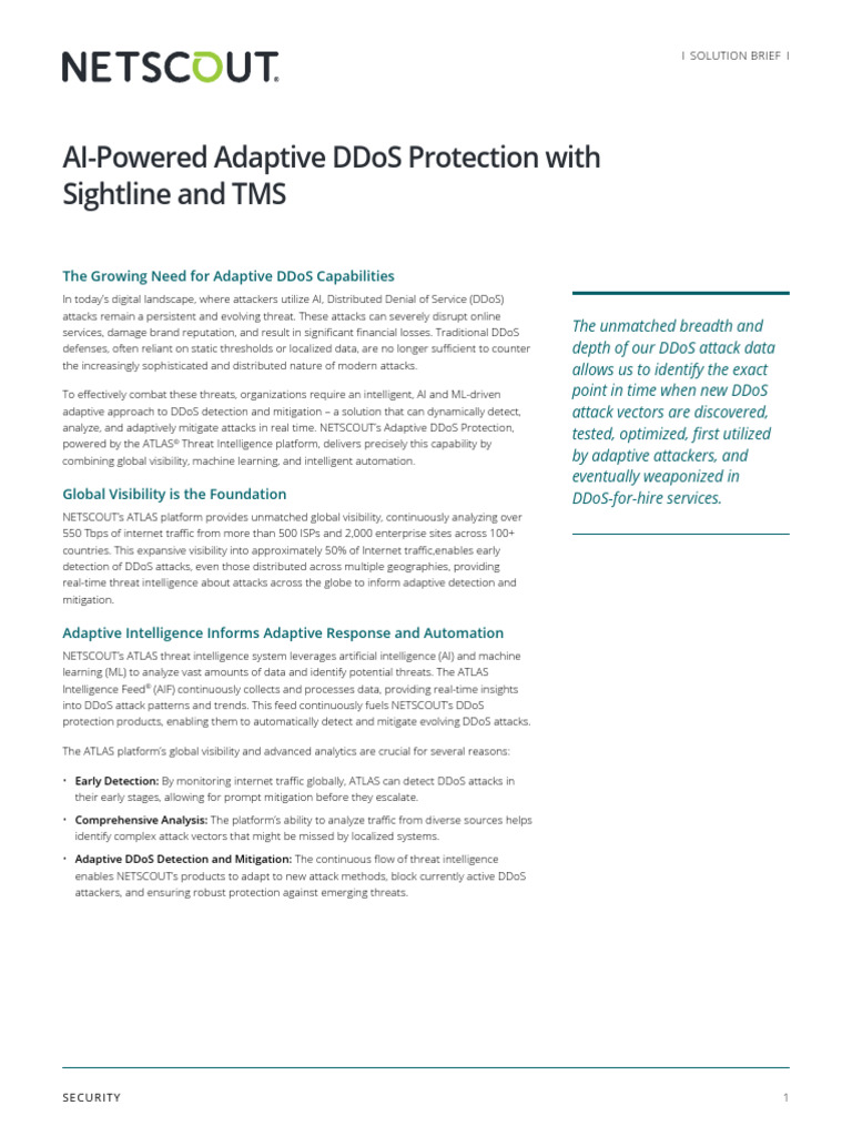 ai-powered-adaptive-ddos-protection-with-sightline-and-tms | PDF ...