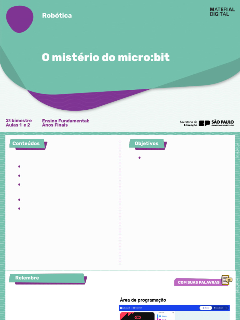 Introdução ao micro:bit e MakeCode | PDF | Programação de computadores ...