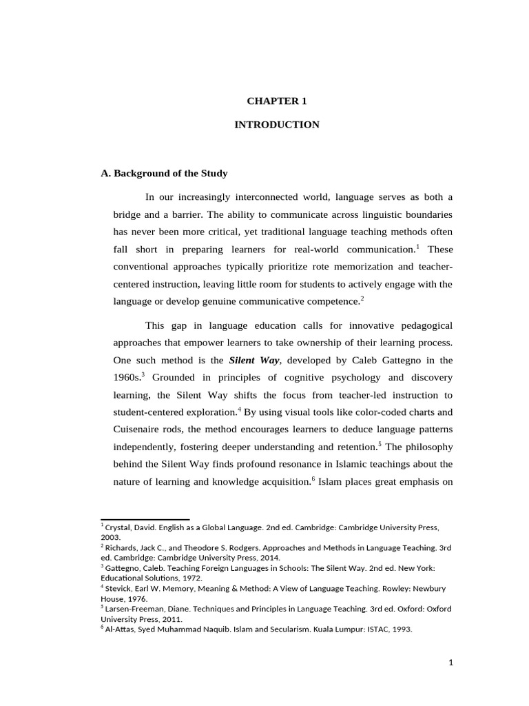 Silent Way Method in Language Learning | PDF | Agamemnon | Achilles