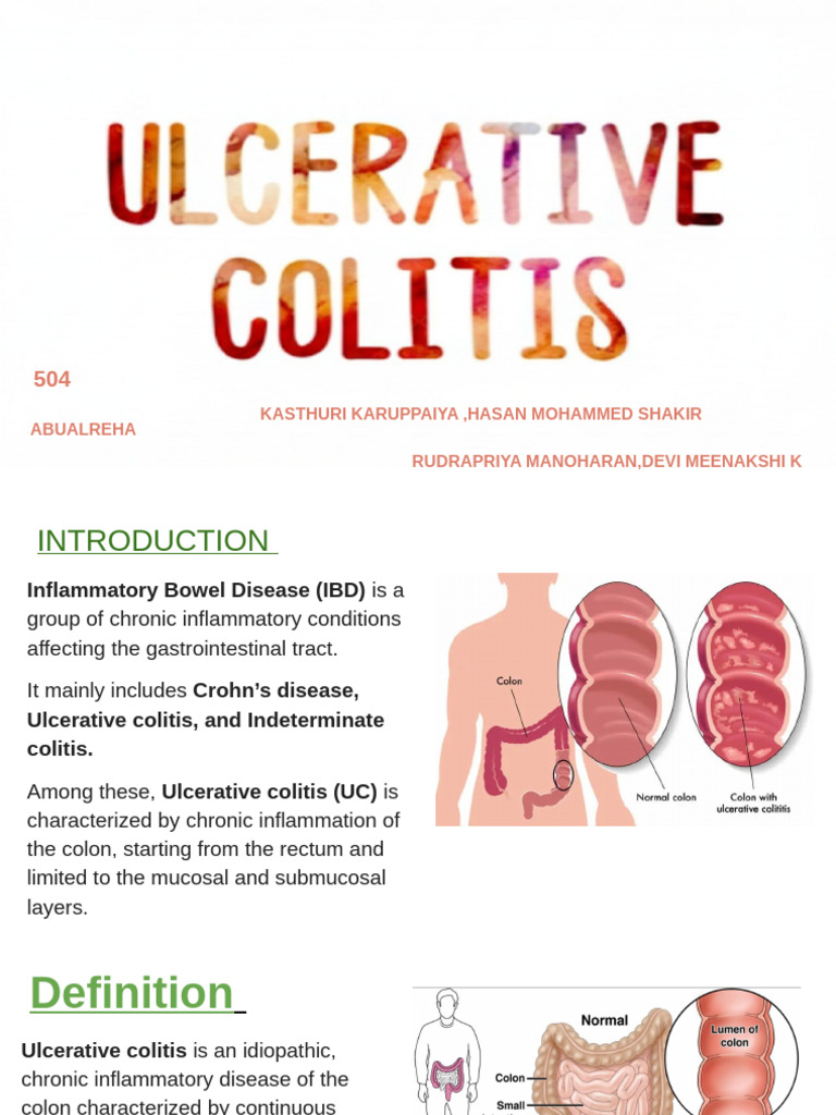Understanding Ulcerative Colitis: Causes & Symptoms | PDF | Ulcerative ...
