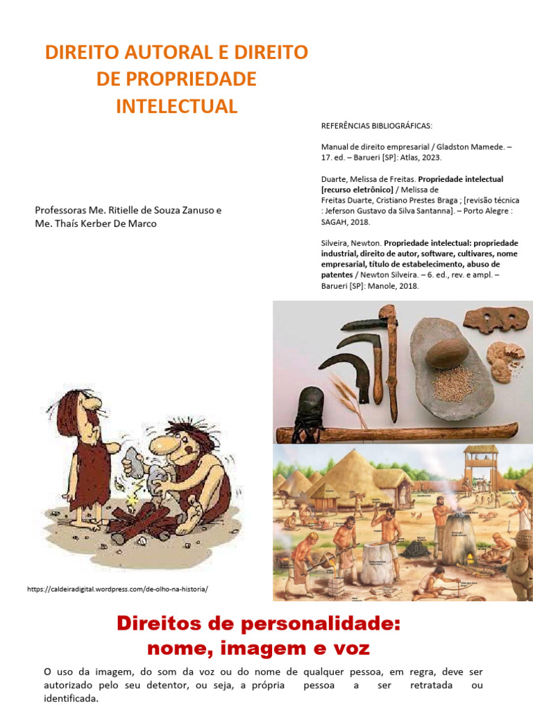 Direitos Autorais e Propriedade Intelectual | PDF | Direitos Autorais ...