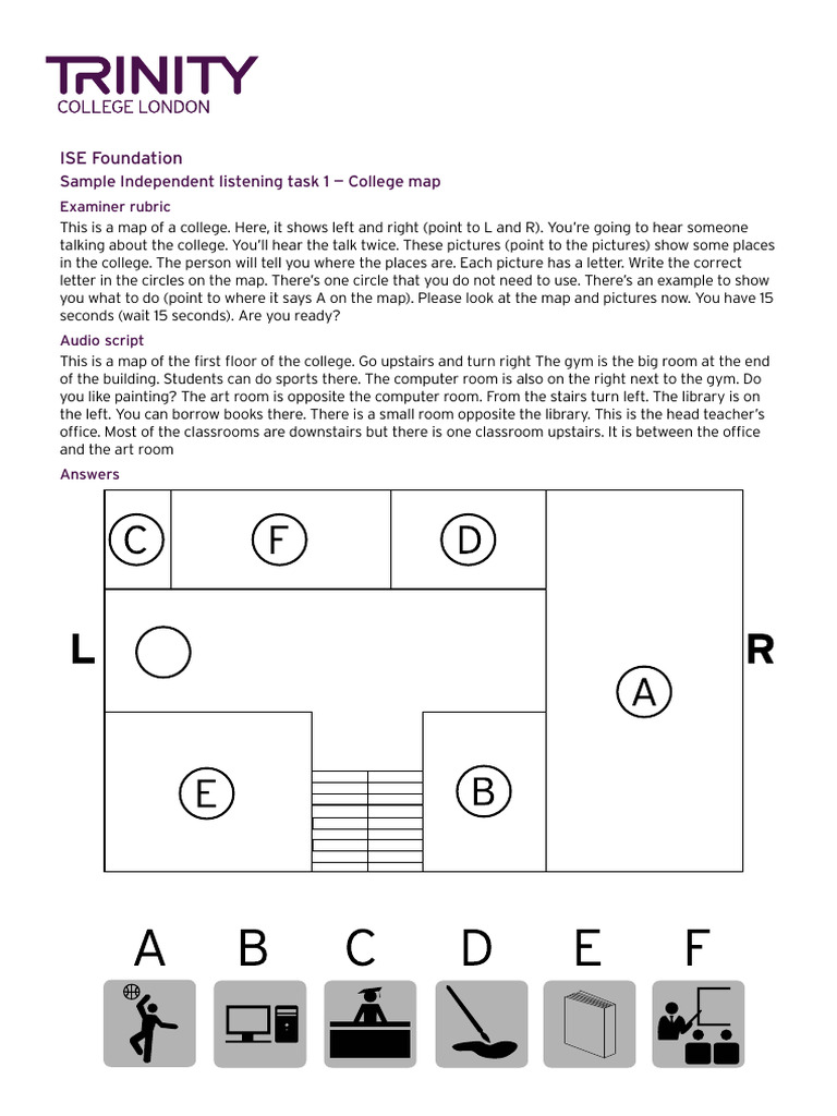 ISE F Task 1 College Rubric and Answers | PDF