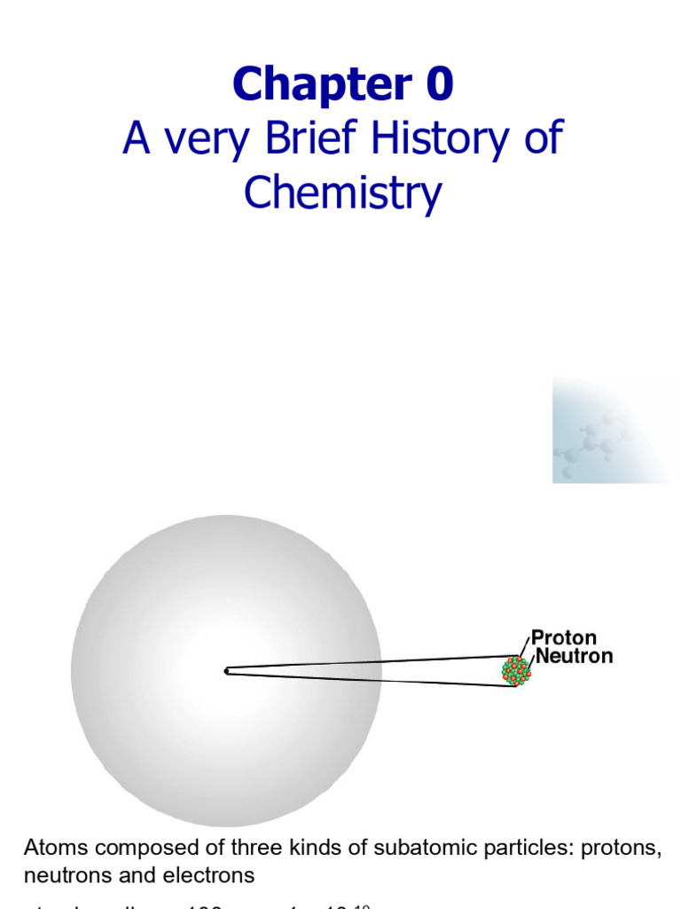 CHAPTER 0&1 | PDF | Proton | Neutron