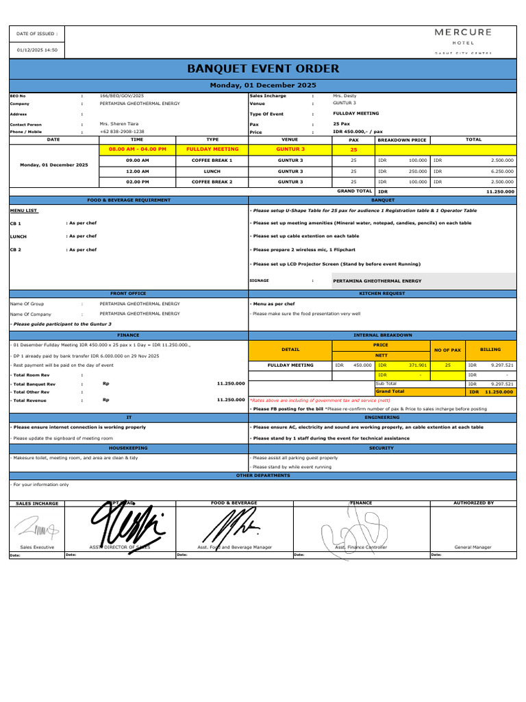 166. Beo Pertamina Gheothermal Energy 01 Dec 2025 (2) | PDF