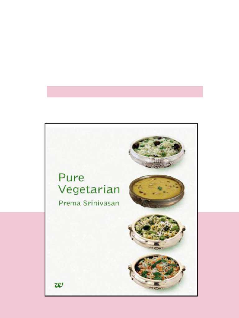 Pure Vegetarian Cookbook Writer On Cookery Prema Srinivasan all ...