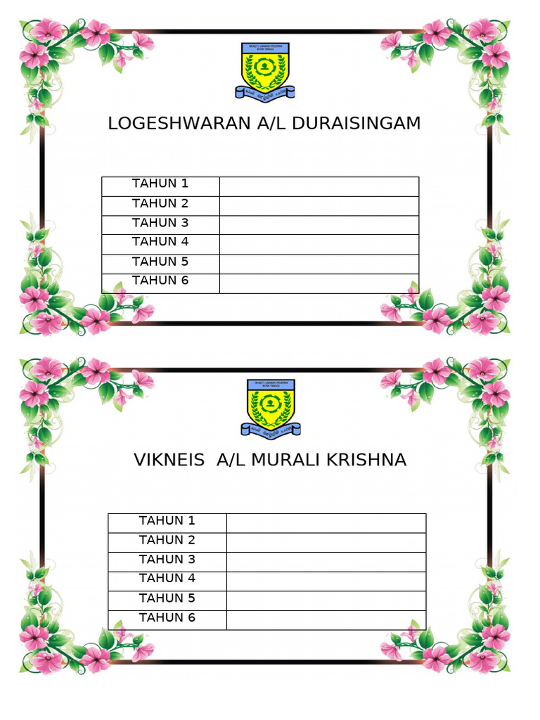 Fail Murid | PDF