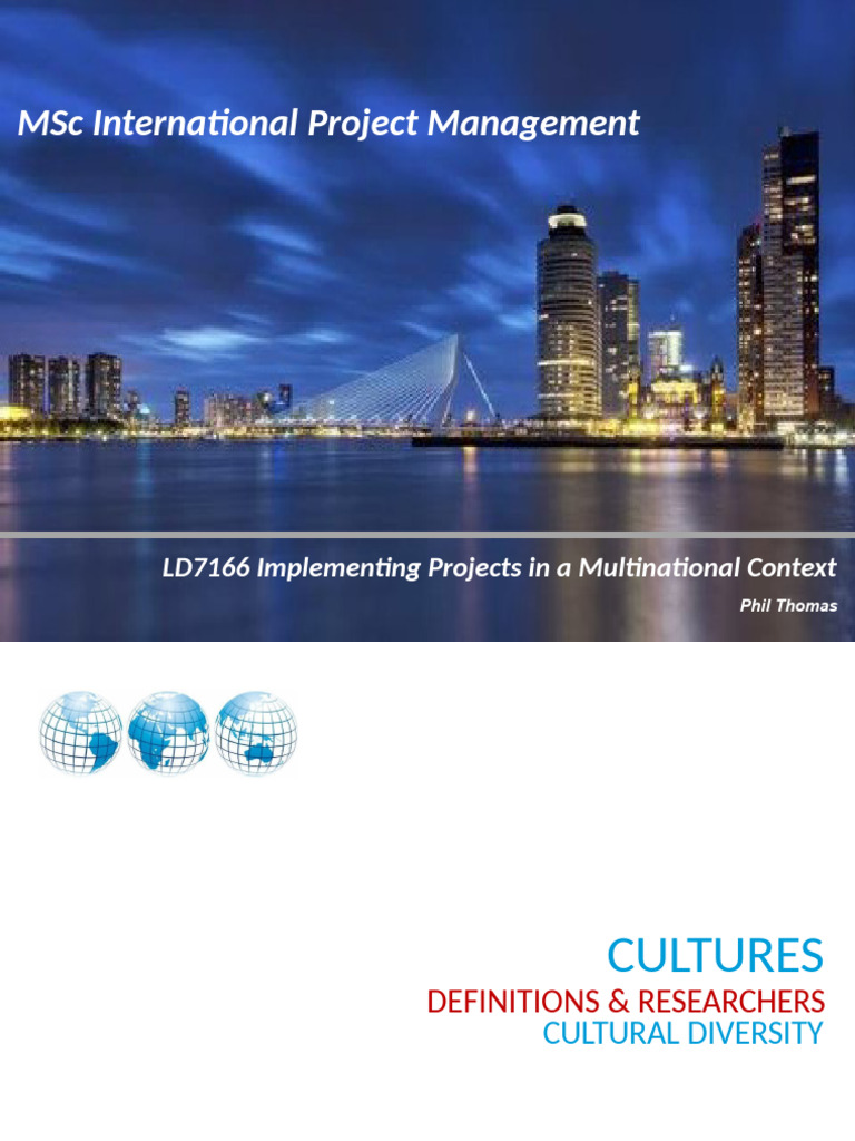 Managing Multicultural Project Teams | PDF | Social Psychology ...