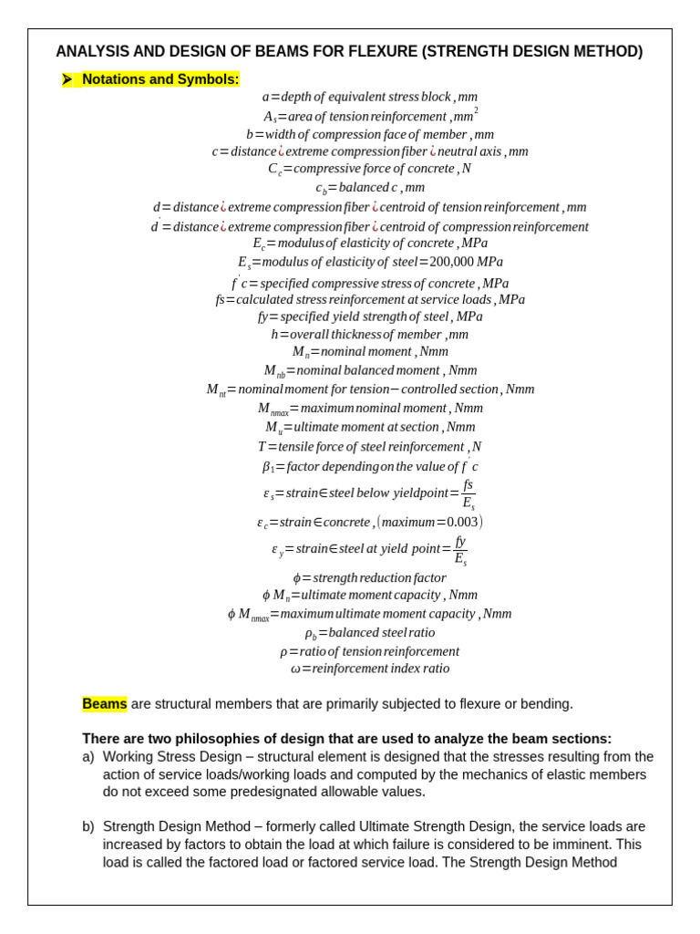 Beam Flexure Design Analysis Guide | PDF | Strength Of Materials | Bending
