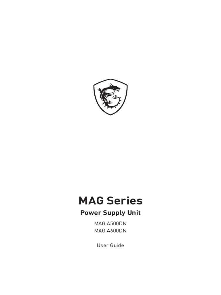 MAG Series Power Supply User Guide | PDF | Computing ...