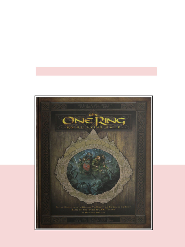 The One Ring Roleplaying Game 2nd Edition Francesco Nepitello sample ...