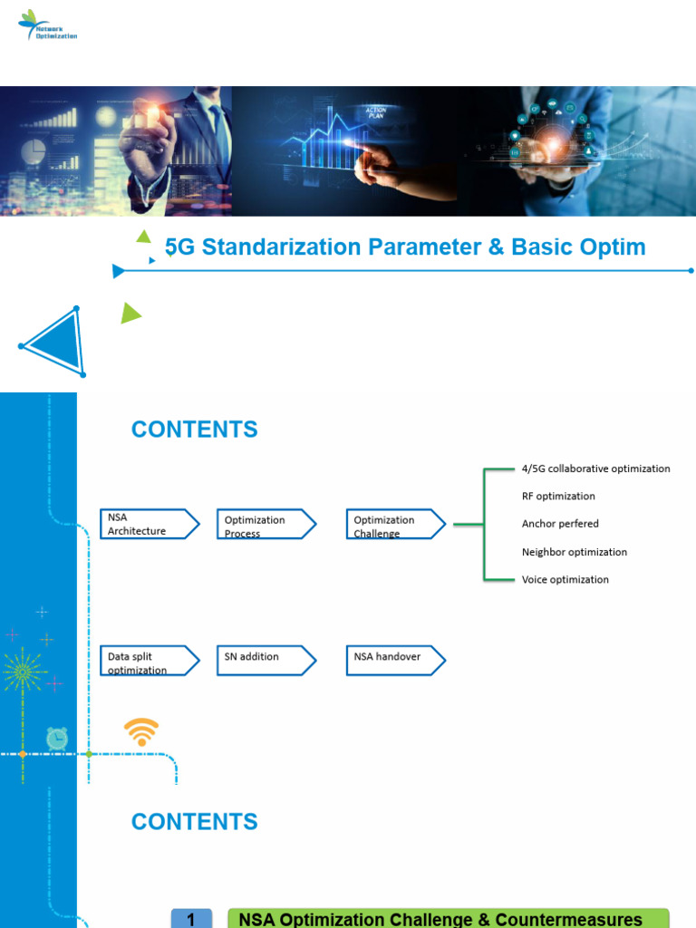 5G NSA Optimization Strategies Guide | PDF | Lte (Telecommunication ...