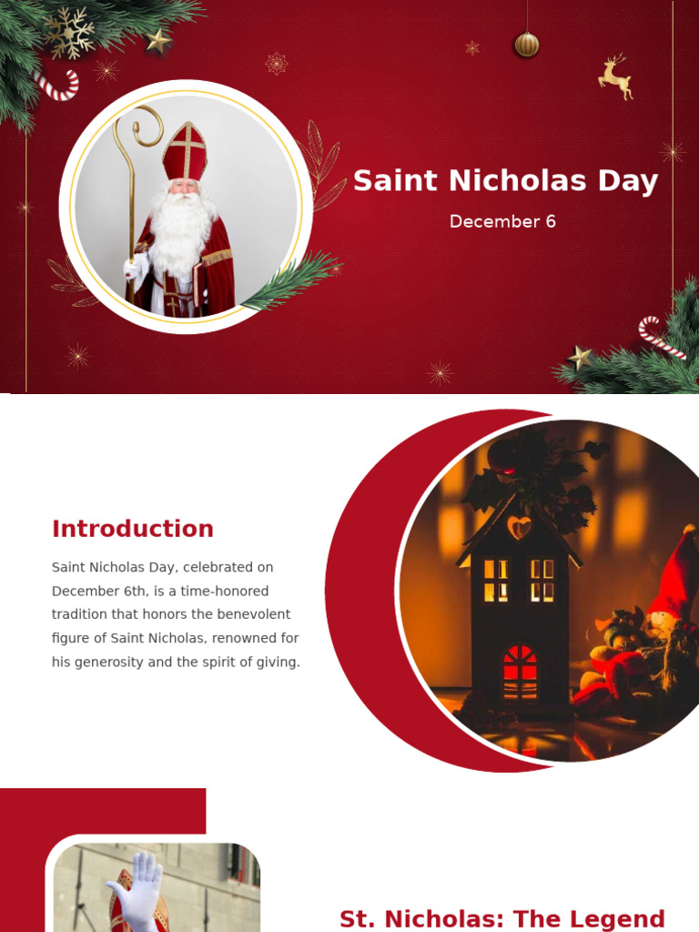 Celebrating Saint Nicholas Day Traditions | PDF | Santa Claus