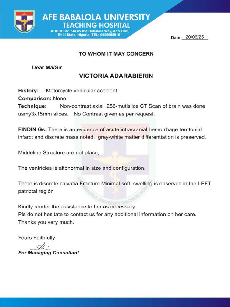Medical Result 2 | PDF