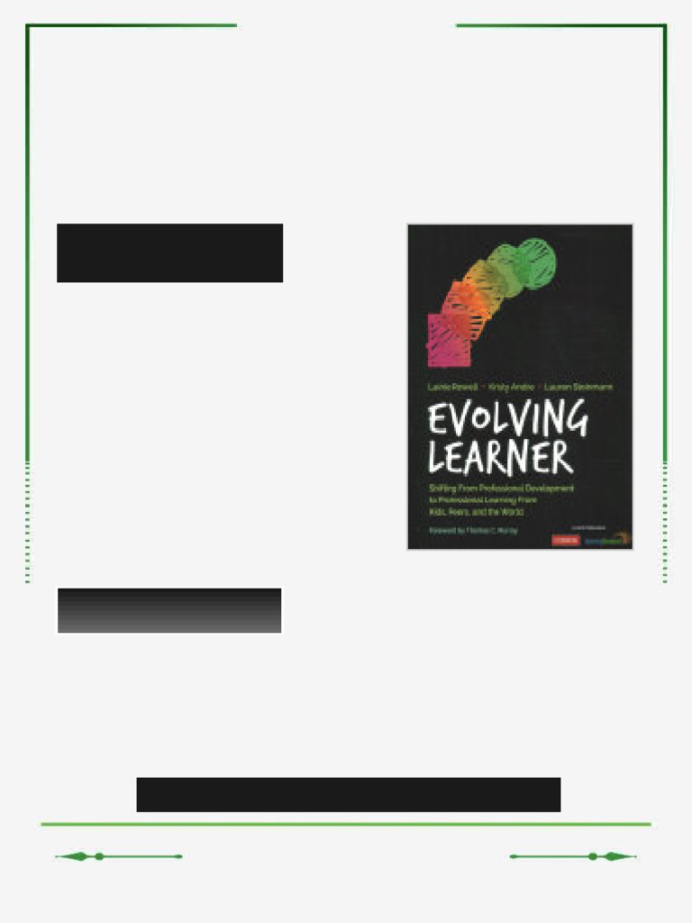 Evolving Learner Shifting From Professional Development to Professional ...