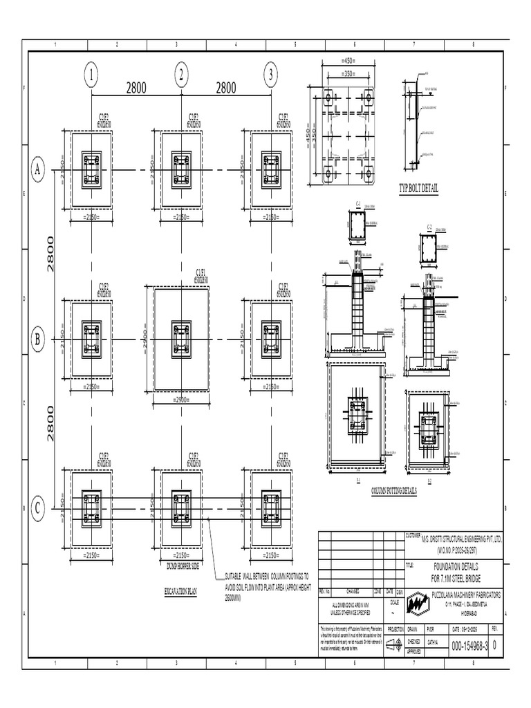Foundation for 7.1m Steel Ramp-model | PDF