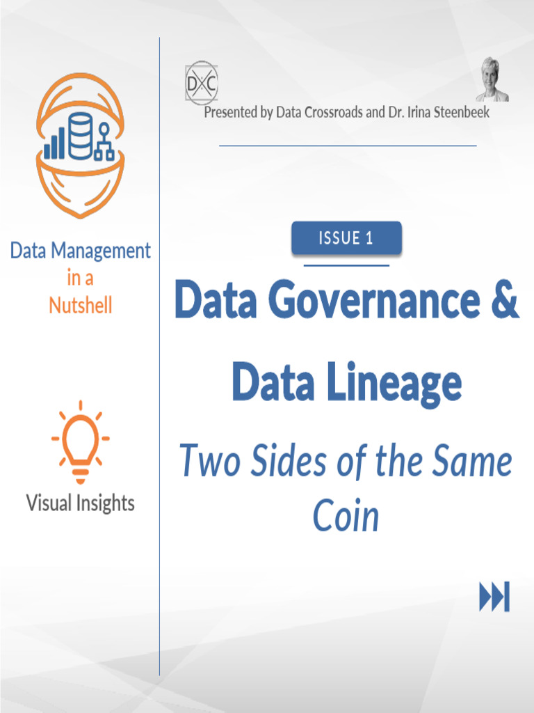 Data Governance and Lineage Two Sides of the Same Coin 1764497609 | PDF