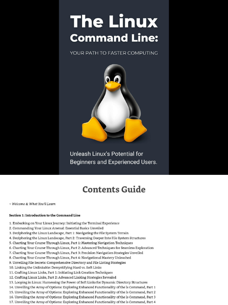 The Linux Command Line_ Your Path to Faster Computing_ Unleash Linux's ...