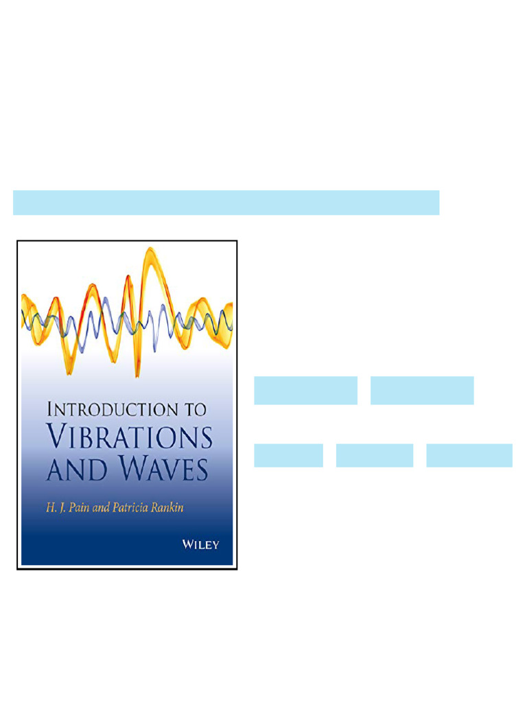 Introduction to Vibrations and Waves 1st Edition H. John Pain - ebook ...