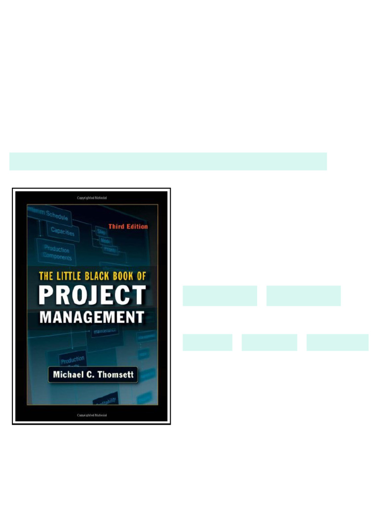 (Ebook) The Little Black Book of Project Management,3rd Edition by ...