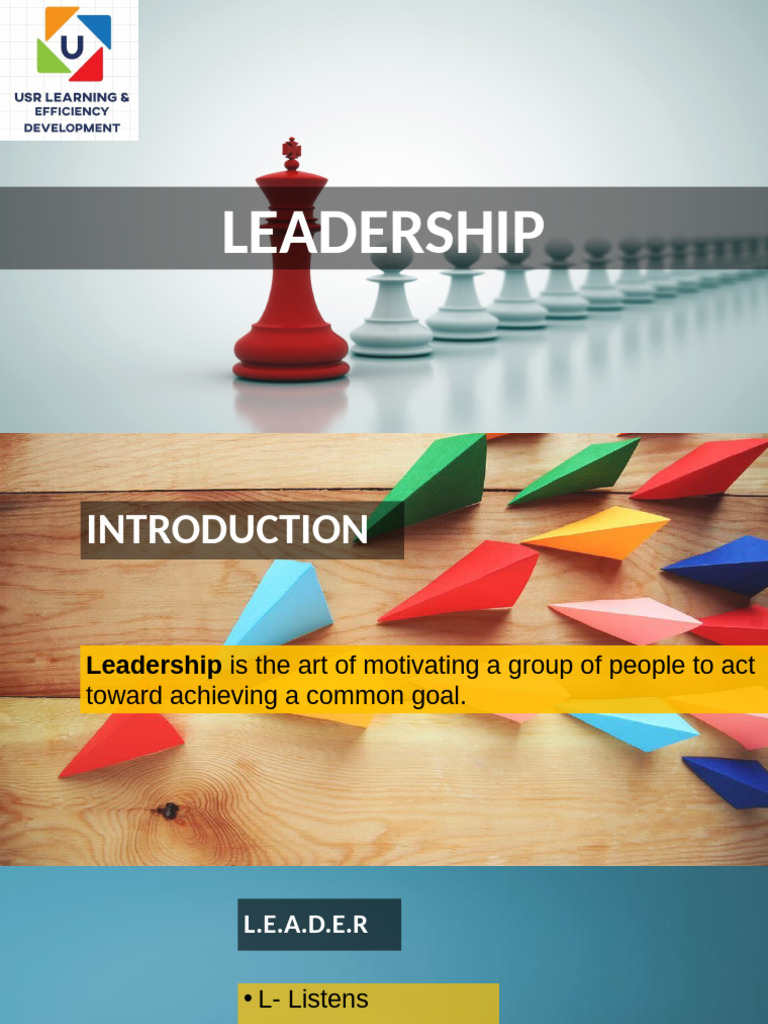 Essential Leadership Skills and Styles | PDF | Leadership ...