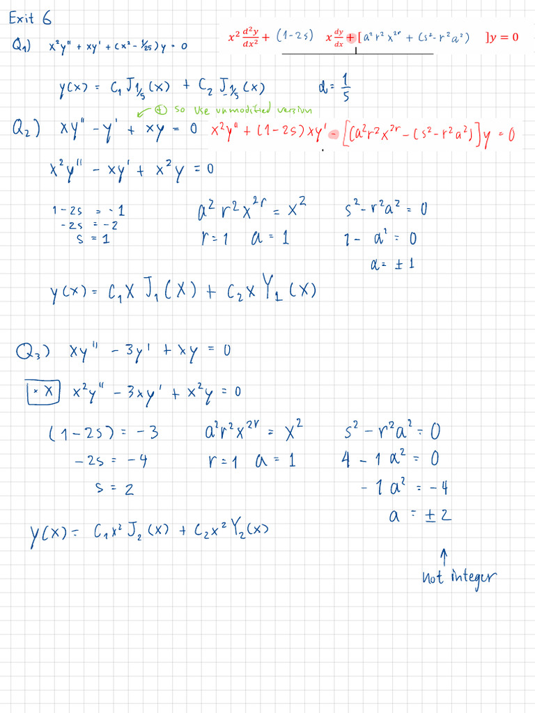 Differential Equations Solutions Guide | PDF